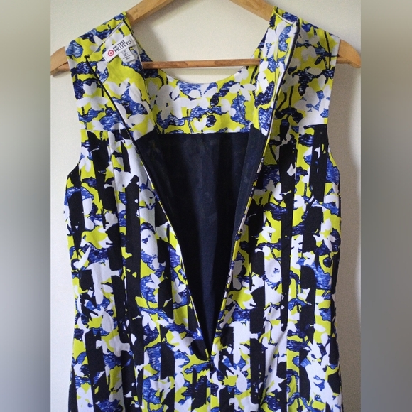 Peter Pilotto Sleeveless Abstract Floral Dress Size Small - Picture 13 of 16